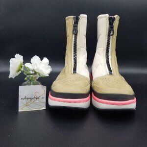 Nike Air Jordan 1 Jester XX Utility AV3722-200 Women's Boots SZ 5 NEW Tan/Pink/B